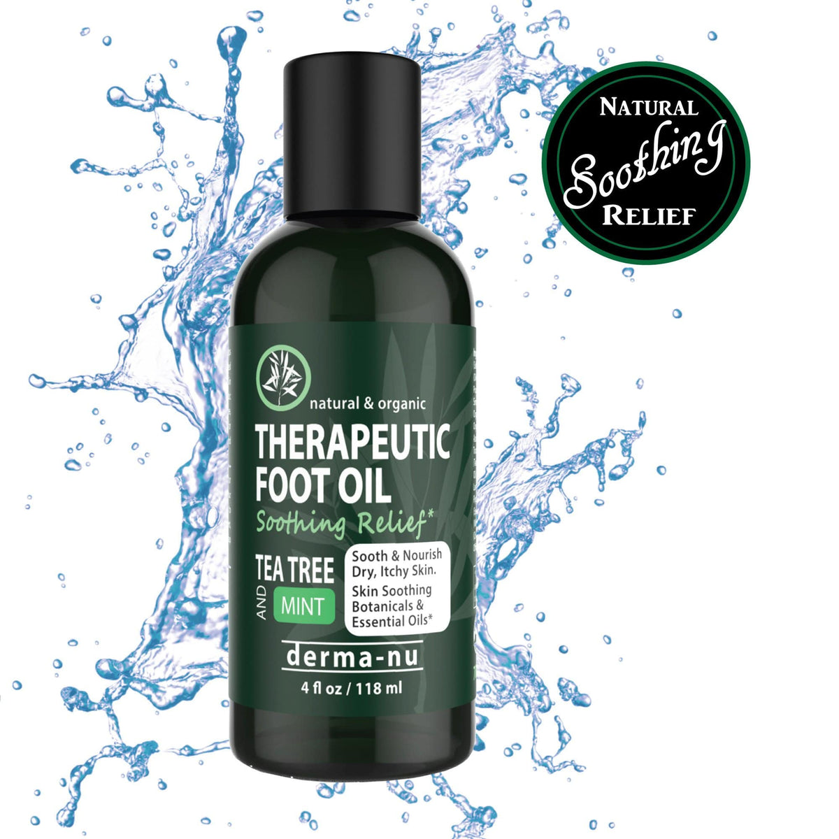 Therapeutic Foot Oil | Miracle Skincare Remedies | Derma-Nu