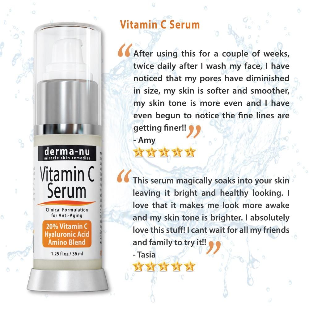 Vitamin C Serum | Miracle Skincare Remedies | Derma-Nu
